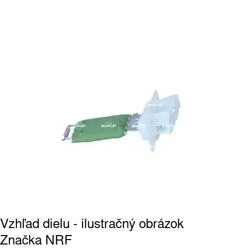 Ovládače klimatizácie 2350KST1X /POLCAR/ - obr. 1
