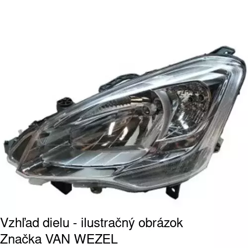 Hlavný reflektor 235209-E /POLCAR/ - obr. 5