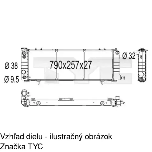 Chladiče vody 240408-1 /POLCAR/