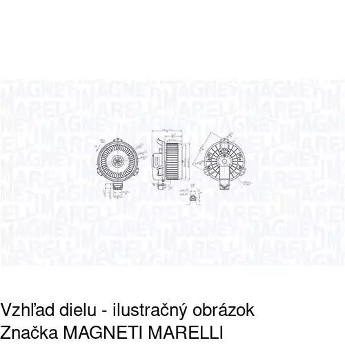 Ventilátory kúrenia 2416NU-1 /POLCAR/ - obr. 2