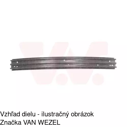 Výstuha nárazníka POLCAR 250107-3