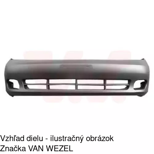 Predný nárazník 250507-1 /POLCAR/ - obr. 1