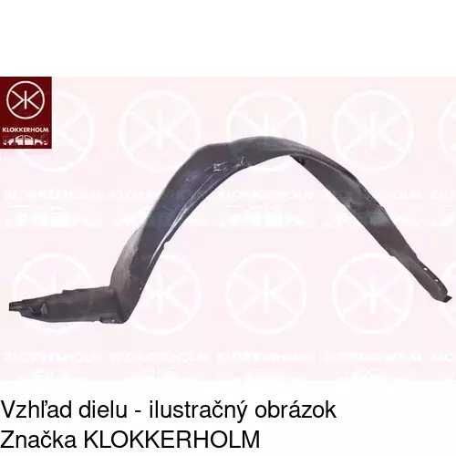Podblatník (plast) 2515FP1T /POLCAR/