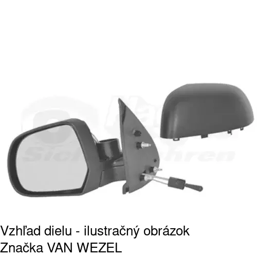 Vonkajšie zrkadlo 2708512S /POLCAR/ - obr. 5
