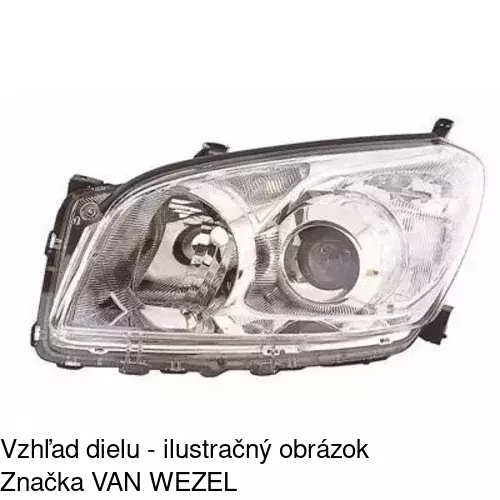 Motorček reflektora 271109-9 /POLCAR/ - obr. 3