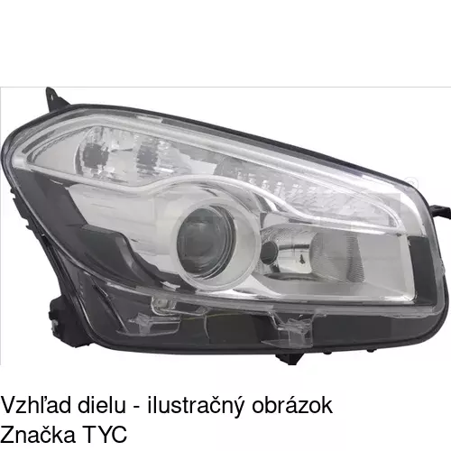 Hlavný reflektor 2714100E /POLCAR/ - obr. 1