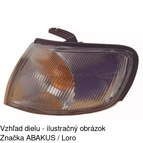 Predná smerovka POLCAR 2731200E