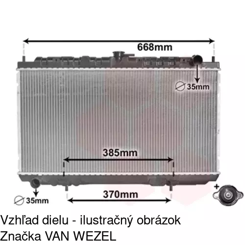 Chladiče vody 273408-3 /POLCAR/ - obr. 3