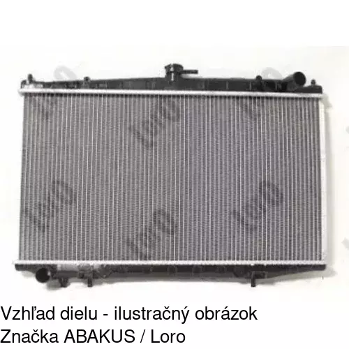 Chladiče vody 274208-1 /POLCAR/ - obr. 1