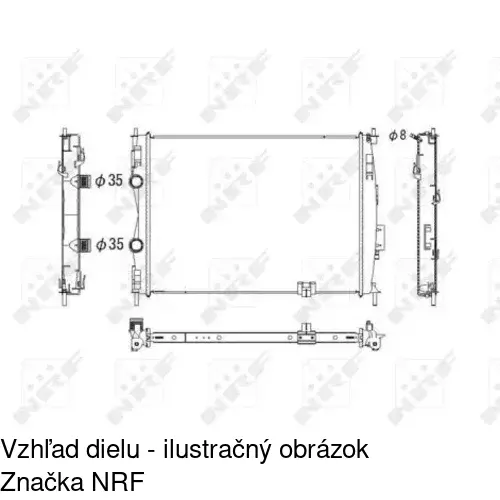 Chladiče vody POLCAR 2759081K