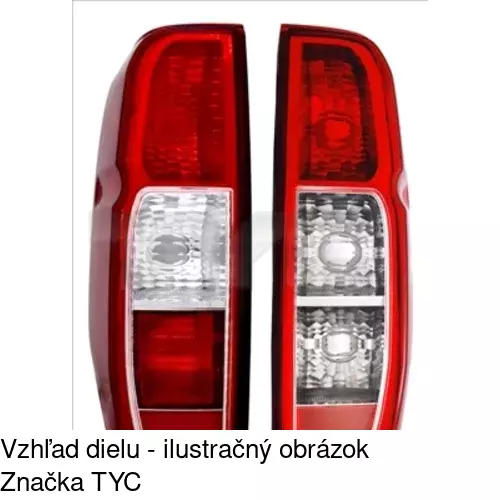 Zadné svetlo POLCAR 278288-E