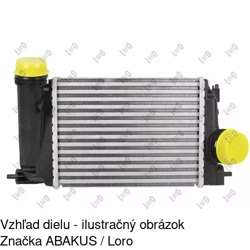 Chladiče vzduchu (Intercoolery) 27C1J81X /POLCAR/ - obr. 2