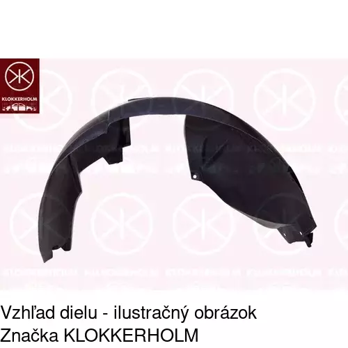 Podblatník (plast) POLCAR 2800FP1X