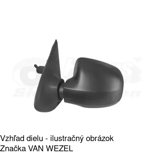 Vonkajšie zrkadlo 28B1511E /POLCAR/ - obr. 4