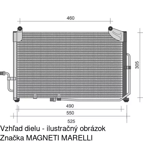 Chladiče klimatizácie POLCAR 2902K8C1S