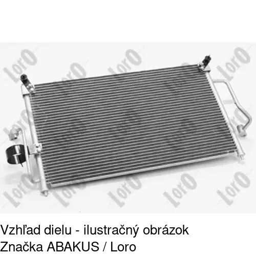 Chladiče klimatizácie 2923K8C1 /POLCAR/ - obr. 1