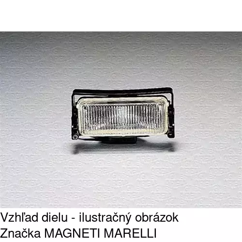 Hmlové svetlo - predné 300229-E /POLCAR/ - obr. 1