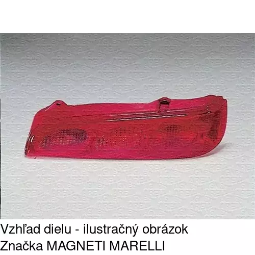 Zadné svetlo POLCAR 300288-C