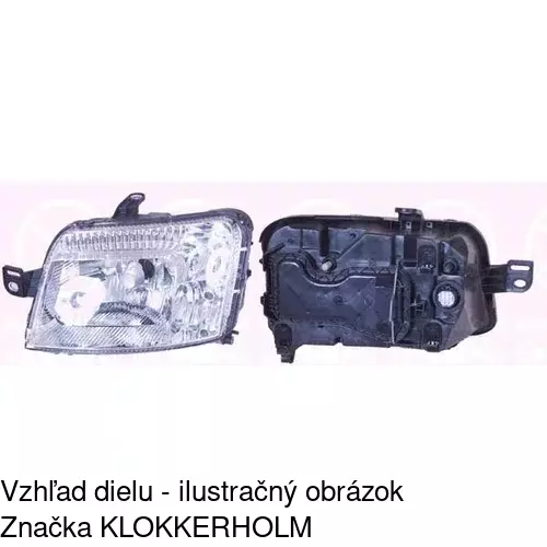 Hlavný reflektor 3003100E /POLCAR/ - obr. 2