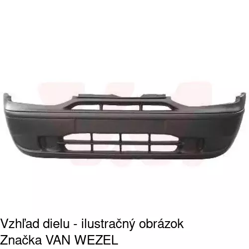 Predný nárazník POLCAR 300507-4
