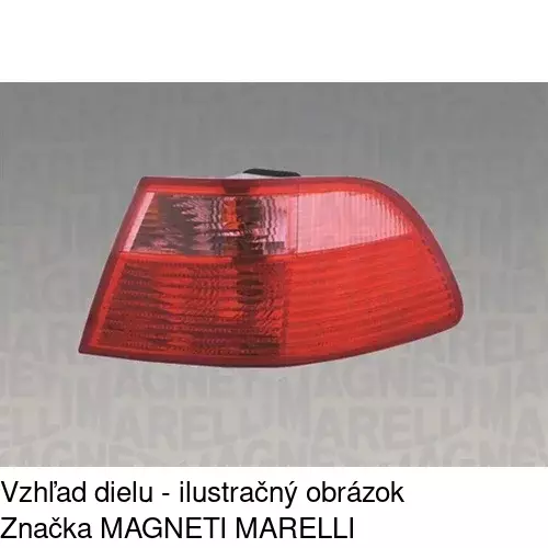 Zadné svetlo POLCAR 300788-U