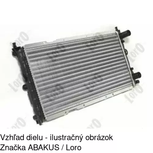 Chladiče vody 301708A5 /POLCAR/ - obr. 3