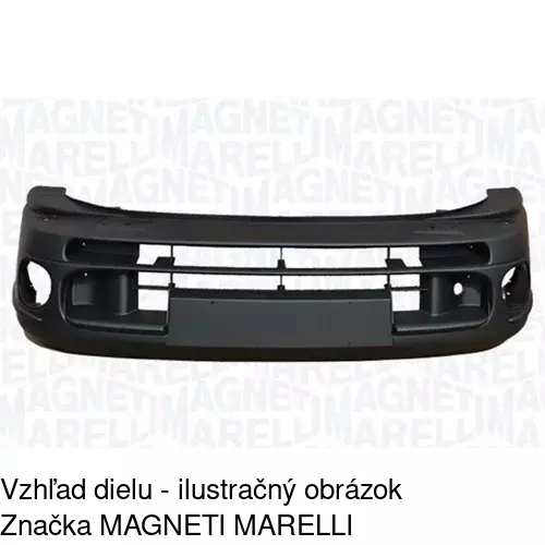 Predný nárazník POLCAR 301807-1