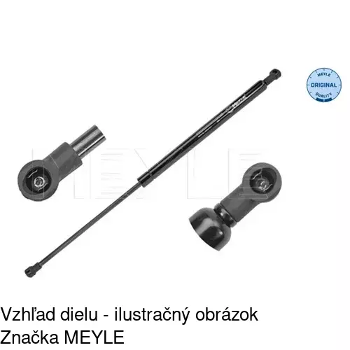 Plynová pružina 3019ABD /POLCAR/ - obr. 2