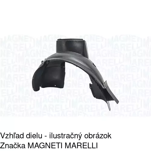 Podblatník (plast) 3022FL1Q /POLCAR/ - obr. 1
