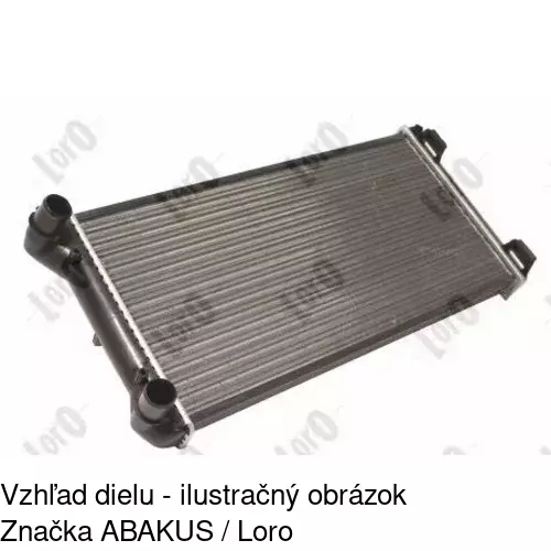 Chladiče vody 302308A4 /POLCAR/ - obr. 3