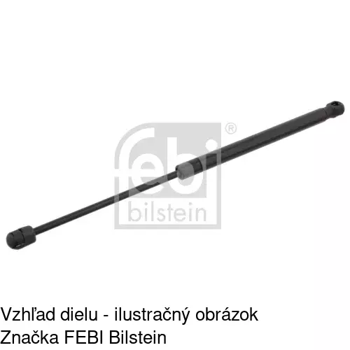 Plynová pružina 3023ABD /POLCAR/ - obr. 2