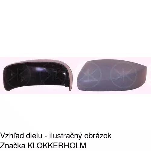 Vonkajšie zrkadlo 3030515M /POLCAR/ - obr. 5