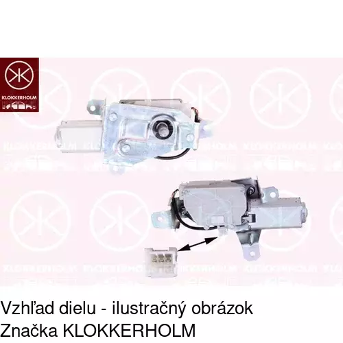 Motorček stieračov POLCAR 3040SWT2