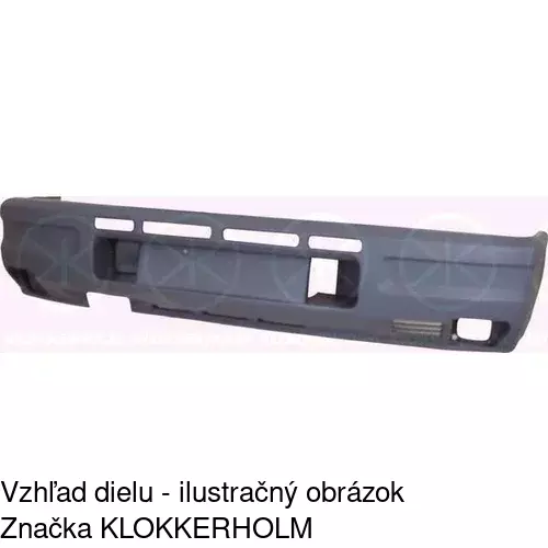 Predný nárazník 305007 /POLCAR/