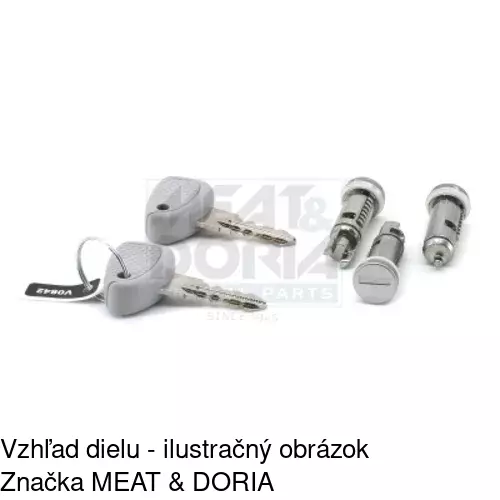 Vložka dverovej zámky POLCAR 3056Z-13