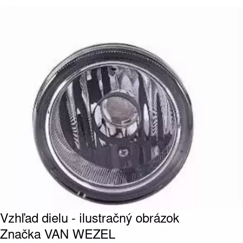 Hmlové svetlo - predné 3075301E /POLCAR/ - obr. 3