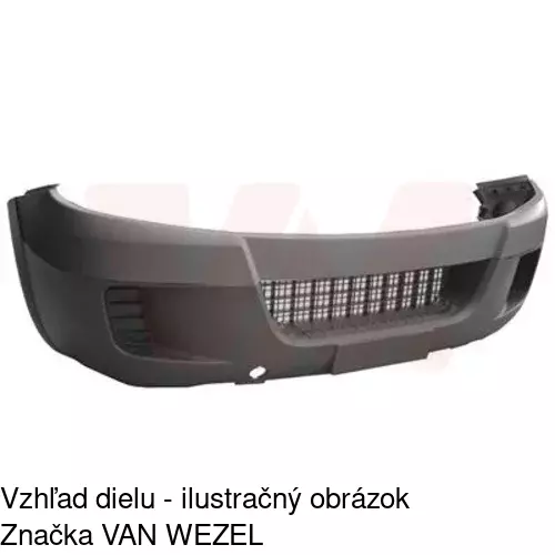Predný nárazník 308007 /POLCAR/ - obr. 2