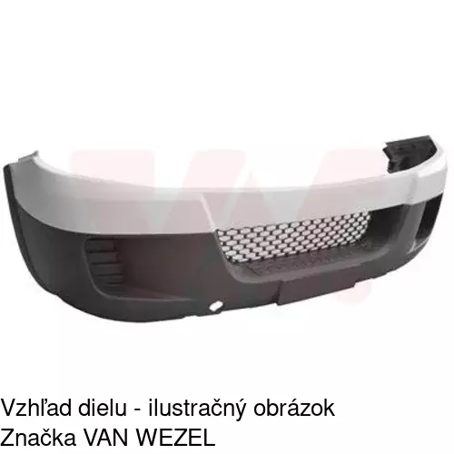 Predný nárazník 30800711 /POLCAR/ - obr. 2