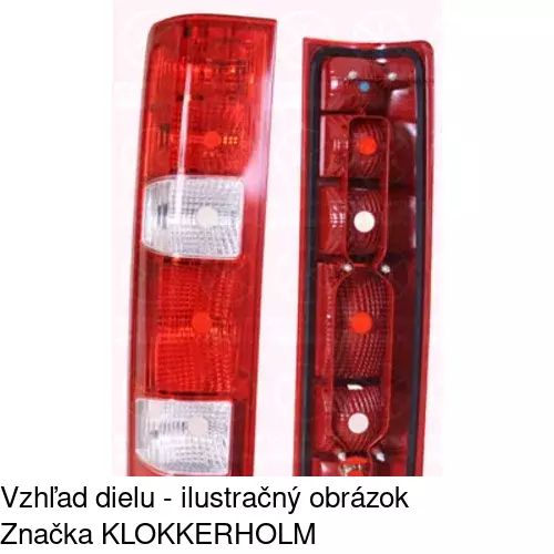 Zadné svetlo 3080874E /POLCAR/ - obr. 1