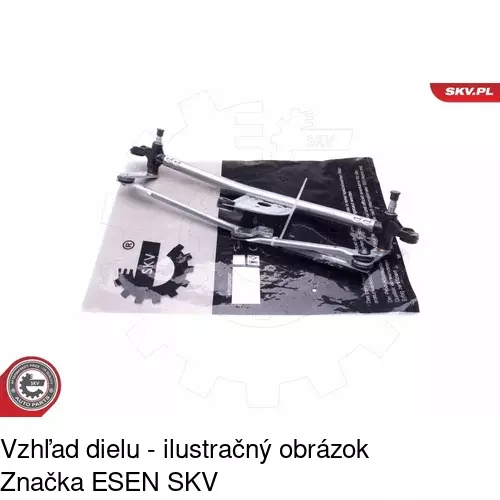 Náhon stieračov s motorom 3085ZWP2 /POLCAR/