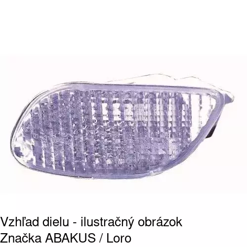 Predná smerovka 3201201E /POLCAR/ - obr. 3