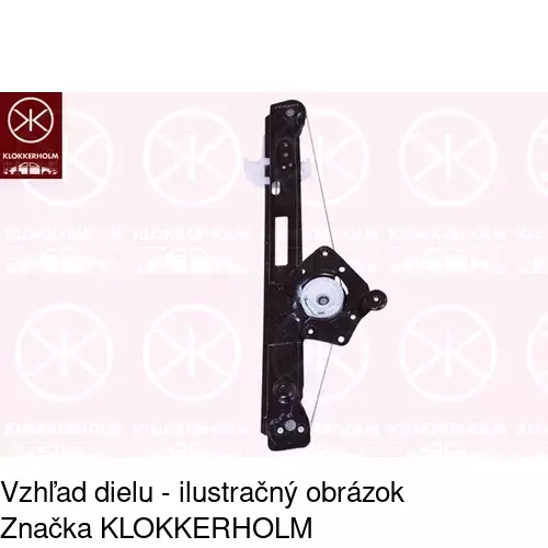 Elektrický mechanizmus okna dverí 3201PSE4 /POLCAR/ - obr. 5