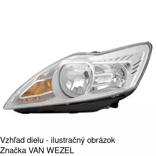 Hlavný reflektor 320509-T /POLCAR/ - obr. 5