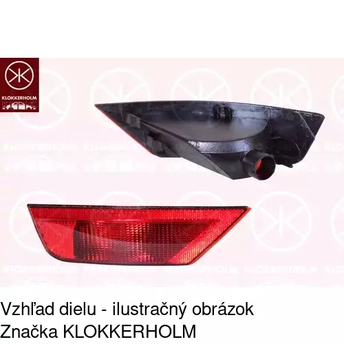 Hmlové svetlo - zadné 3205970E /POLCAR/ - obr. 1