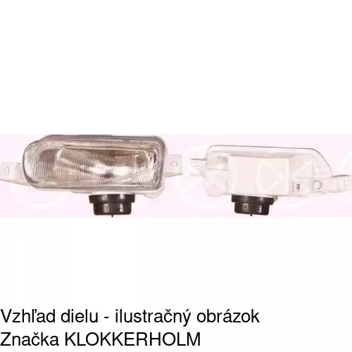 Hmlové svetlo - predné 320729-E /POLCAR/ - obr. 1