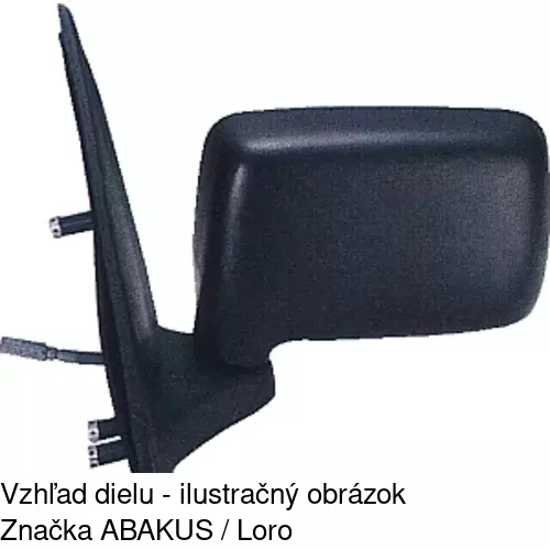 Vonkajšie zrkadlo 3209521E /POLCAR/ - obr. 3