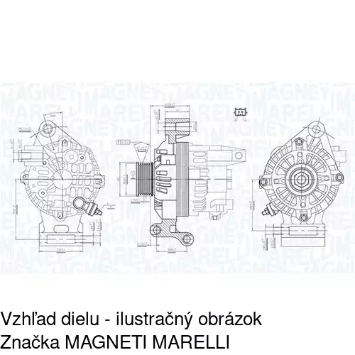 Predný blatník 321101 /POLCAR/ - obr. 1