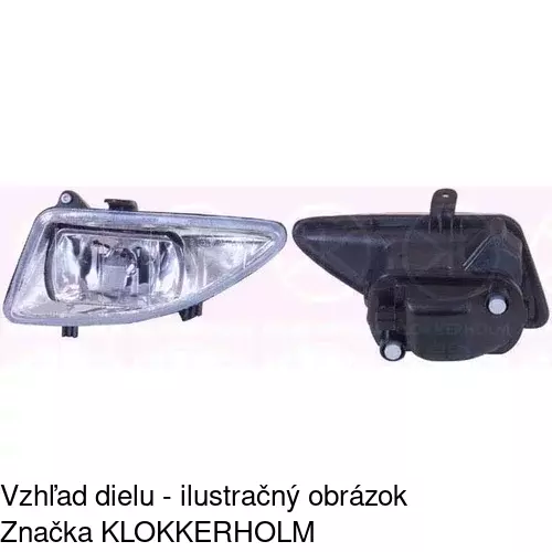 Hmlové svetlo - predné 321130-V /POLCAR/ - obr. 1