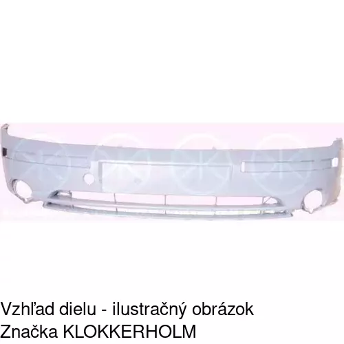 Predný nárazník POLCAR 321807