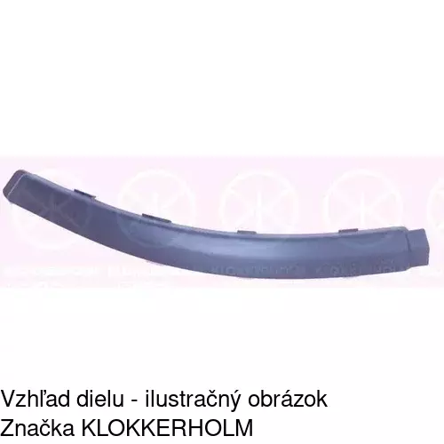 Lišta nárazníka 321896-7 /POLCAR/ - obr. 1